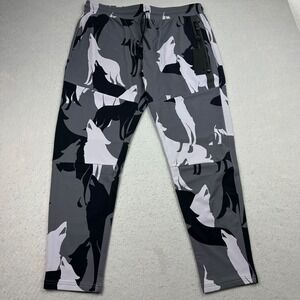 NWT Greyson Performance Joggers Golf Pants Large In The Shadows Sequoia Wolf